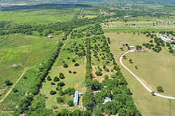 Del Valle statue area in Austin Texas